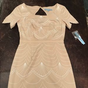 NWT Antonio Melani Scallop Cocktail Dress